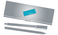 Folded, Bookmark shape Design